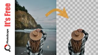 Background remover software FREE for PC  PhotoScape X  2020 [upl. by Fulcher]