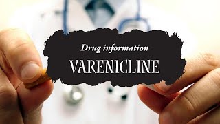 varenicline  Uses Dosage Side Effects amp Mechanism  Chantix [upl. by Gearard574]