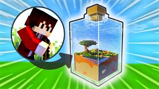 Minecraft aber in einem Glas überleben  LarsLP [upl. by Oona]