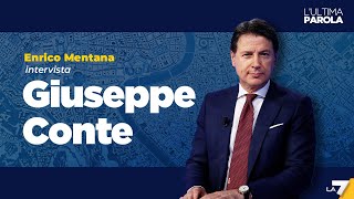 Elezioni europee 2024  Enrico Mentana intervista Giuseppe Conte [upl. by Saunder]