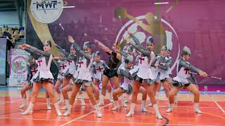 Majorettes Krokodyl  Ostrava  baton seniors groups  Maribor 2023 majorette championship [upl. by Ahsikcin365]