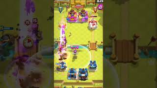 Jogando modo 2v2 no Clash clashroyale shorts [upl. by Anauqed]