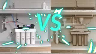 SimPure T1400 UV Under Sink Tankless Reverse Osmosis Filtration System Preview [upl. by Nileuqaj]