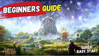 Beginners Starter Guide for Throne and Liberty [upl. by Simah]