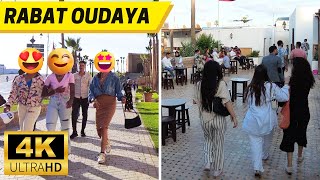 Kasbah des Oudayas Rabat Morocco Walking Tour【4K 60fps】Bouregreg  جولة في قصبة الوداية الرباط [upl. by Latt469]