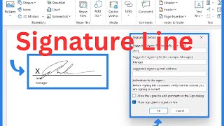 Signature Line Mastering Microsoft Office Like a Pro [upl. by Ala403]