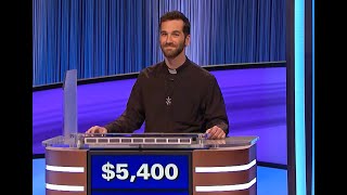 Jeopardy’s Hot Priest Leaves Fans Swooning [upl. by Kerred958]