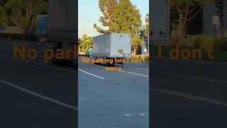 Trailer parks at the intersection funny comedy truck parking [upl. by Ehtiaf]