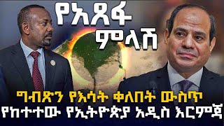 ግብጽን እሳት ቀለብት ውስጥ የከተታት አዲስ እርምጃ HuluDaily  ሁሉ ዴይሊ [upl. by Ahcrop979]