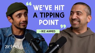 Riz Ahmed on Gaza Hollywood Protests and Storytelling [upl. by Alik85]