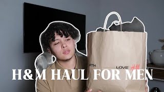 FallWinter HampM Haul Mens 2024 [upl. by Simdars]