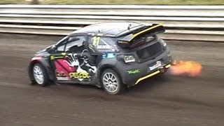 Best of Rallyecross EM Estering 2013 Supercars  by rallyeszenede [upl. by Attenej514]