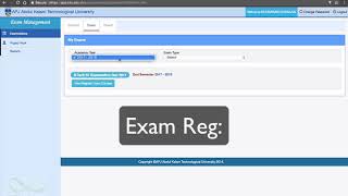 APJ KTU Course and Exam Registration Tutorial Video [upl. by Ennayhc]