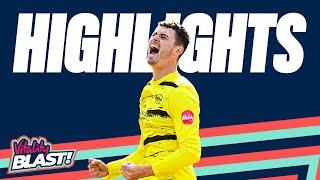 Superb Team Bowling Display  Gloucestershire v Sussex  Highlights  Vitality Blast 2024 [upl. by Elamor]