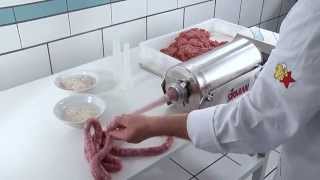 Insaccatrici manuali SIRMAN  Manual sausage fillers stuffers [upl. by Cirilla]