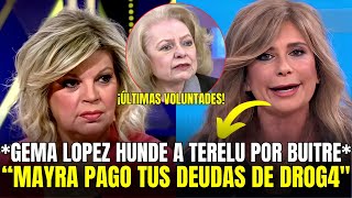 🚨 BOMBAZO GEMA LOPEZ ESTALLA CONTRA TERELU Y LA ACUSA DE LADRONA TRAS INSULTAR A MAYRA GOMEZ [upl. by Geerts]