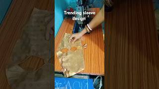 Trending blouse sleeve design stitching very easy tricks video fashion viralreels shots sleeves [upl. by Zenda509]