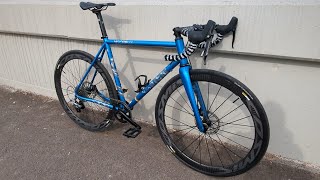 Cinelli Vigorelli Disc  Electron Blue color [upl. by Eidna]