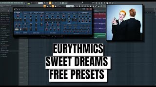 Eurythmics  Sweet Dreams  Free Presets For OBXD by discoDSP [upl. by Annovaj463]