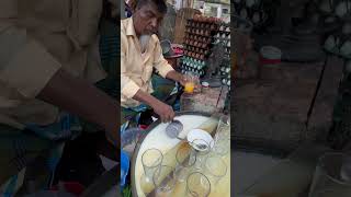 Raw Egg amp Cow Milk Mixer  Healthy Street Food😋foodvlog streetsnacks foodi indianfood [upl. by Inalan]