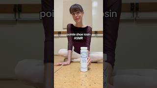 Pointe Shoe Rosin ASMR dancer ballet biancascaglione shorts [upl. by Balbur227]