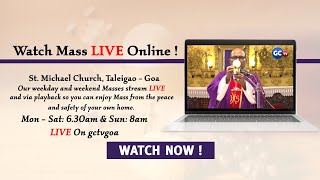 KONKANI MASS  LIVE  MISACHI BHETT  ST MICHAEL CHURCH TALEIGAO  04 JAN 2023 [upl. by Koehler]