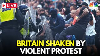 UK Riots LIVE AntiRacism Protests Sweep Britain After FarRight Riots  UK Protest News  N18G [upl. by Bonacci]