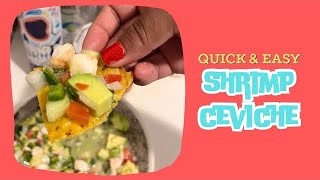 Shrimp Ceviche—Simple Whole Food Ingredients [upl. by Alecram]