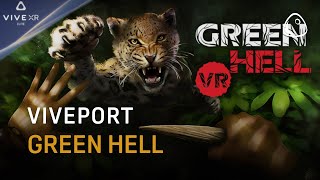 VIVEPORT  Green Hell VR on VIVE XR Elite [upl. by Aihtenyc]