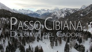 Passo Cibiana  Sci di fondo nelle Dolomiti del Cadore [upl. by Gerita]