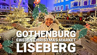 LISEBERG CHRISTMAS MARKETA must see in Gothenburg Göteborg Sweden [upl. by Kendre]