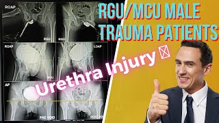 RGU and MCU x ray procedure  trauma patients  urethra injury  very critical procedure rgu mcu [upl. by Pavior937]