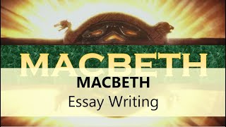 Macbeth Essay Writing VCE English [upl. by Anwahsak]