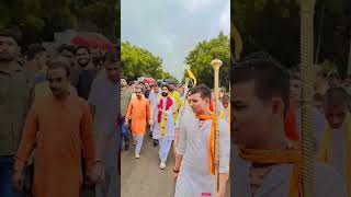 Kishangarh to Salemabad padyatra nimbark nimbarktirth shreejimaharaj [upl. by Yenar]