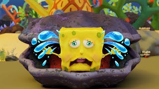 Oh No What happened to Spongebob Rescue Spongebob from the Shell Sad Story Spongebob life [upl. by Quincy588]