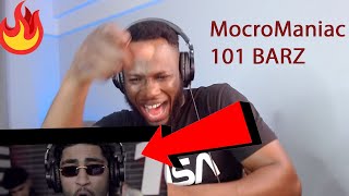 MocroManiac  Wintersessie 2020  101Barz REACTION [upl. by Stagg616]