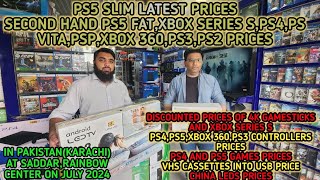 New Used Gaming Consoles4k GamesticksGamesControllers Latest Prices in PakistanKarachiJuly 2024 [upl. by Edny]