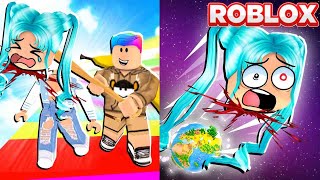 AKU PUKVL KEPALA LOLLY SAMA COPOT DAN TERLEMPAR KE LUAR ANGKASA DI ROBLOX [upl. by Yajet619]