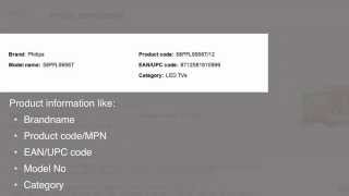 Open Icecat standardized datasheet [upl. by Notliw]