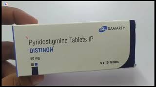 DISTINON Tablet  Pyridostigmine Tablets  DISTINON 60mg  DISTINON 60mg Tablet Uses Side effects [upl. by Noissap]