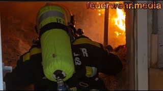 Kräfteraubender Silobrand in einem Kremser Gewerbebetrieb [upl. by Uyerta256]