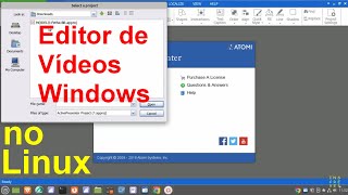 Instalando ActivePresenter no Linux Aplicativos Windows rodando no WineHQ [upl. by Granny169]