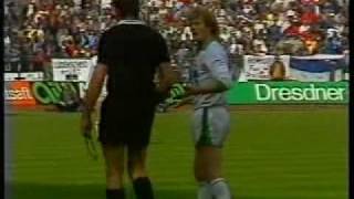 Bayern v Gladbach 198485 Part 1 [upl. by Hilar740]