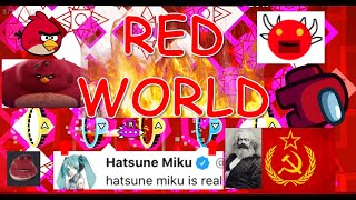 Red World 100 Extreme Demon by Sary and Neptune  Geometry Dash [upl. by Etem]