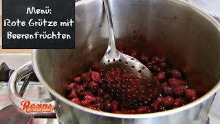 Rosins Restaurants  Rosins Rezept Rote Grütze mit Beerenfrüchten  kabel eins [upl. by Ailet538]