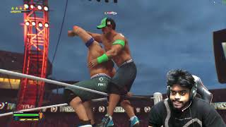 WWE 2K24 John Cena vs John Cena 20 Gameplay  Tamil Commentary [upl. by Eluk]