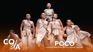 CODA Dance Competition 2024 Prelims  ContemporaryLyricalJazz Group  POCO [upl. by Engeddi]