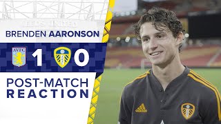 “IT WAS A GOOD TEST FOR US”  BRENDEN AARONSON  ASTON VILLA 10 LEEDS UNITED [upl. by Foster141]