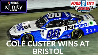 Cole Custer Wins At Bristol [upl. by Rumery844]