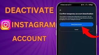 How To Deactivate Your Instagram Account 2024 Full Guide [upl. by Akirre]